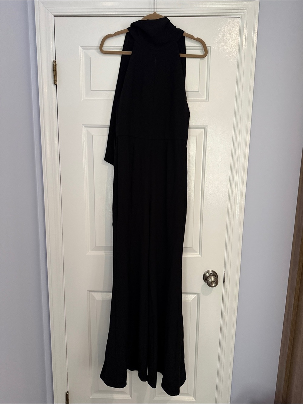 Nicholas Black Halter Jumpsuit- Sleek Evening